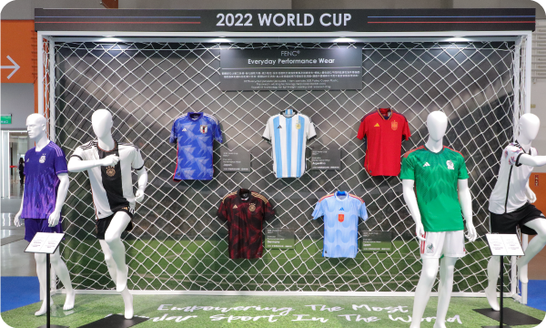 Debuting Ocean Recycled Anti-Bursting Jersey as 2022 FIFA World Cup Champion Uniform