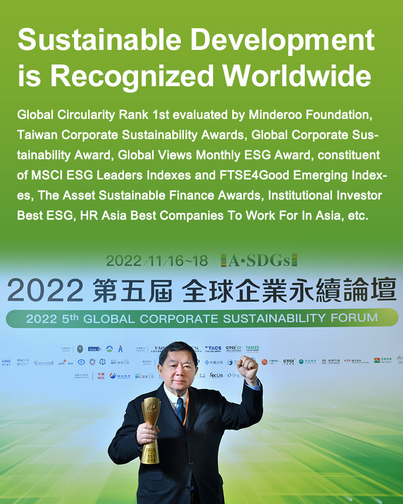 Sustainable development is recognized worldwide