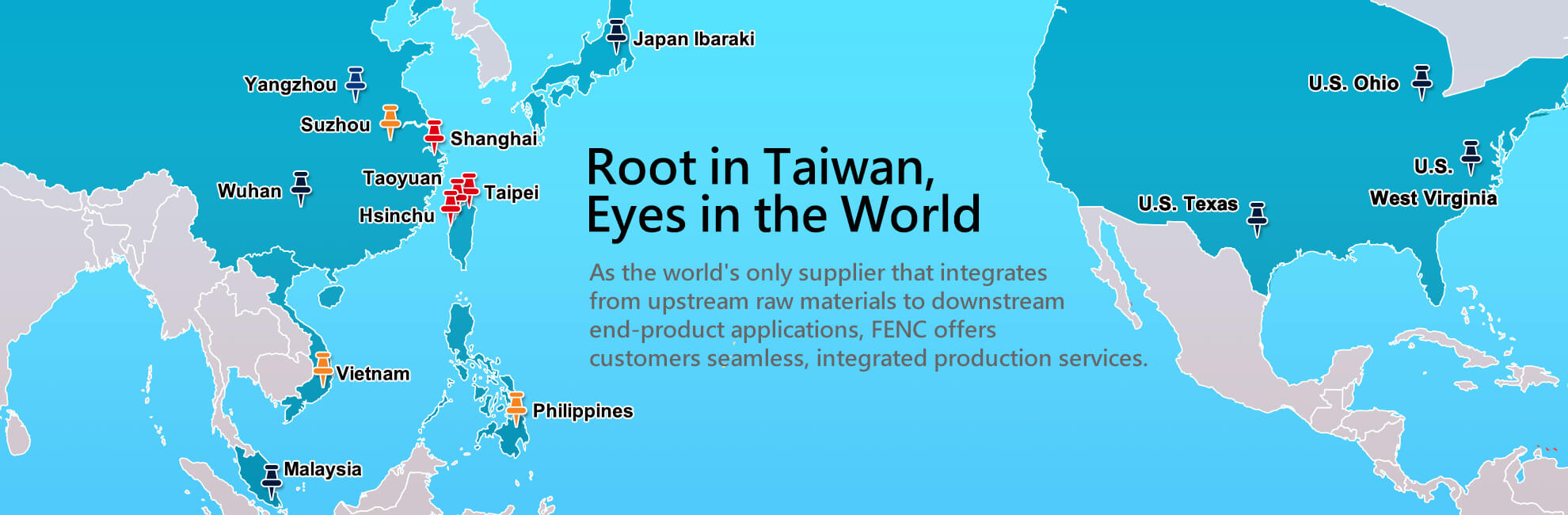 Root in Taiwan, Eyes in the World